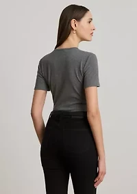 Women's Stretch Cotton Crewneck T-Shirt