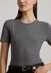 Women's Stretch Cotton Crewneck T-Shirt