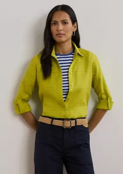 Relaxed Fit Linen Shirt