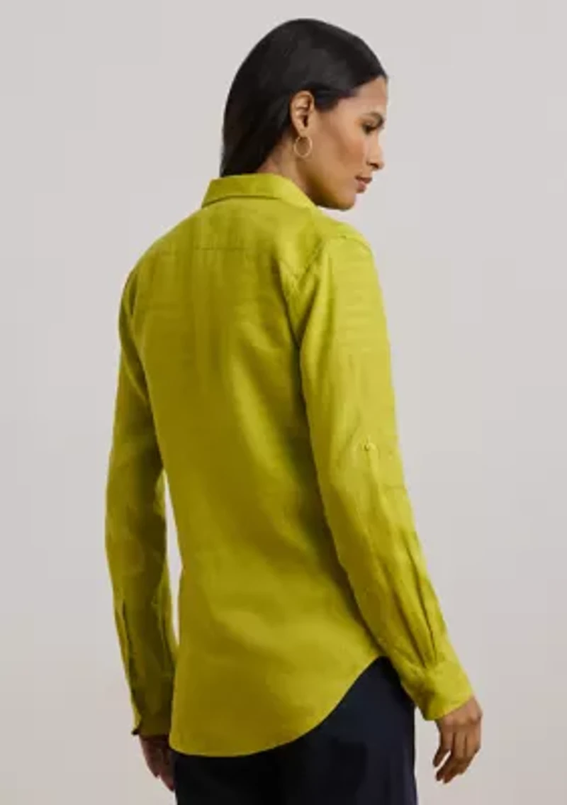 Relaxed Fit Linen Shirt