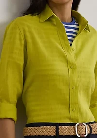 Relaxed Fit Linen Shirt