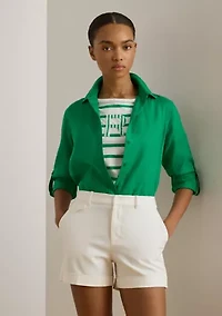 Relaxed Fit Linen Shirt