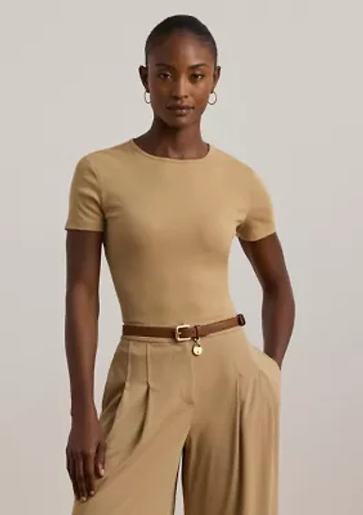 Stretch Cotton Tee