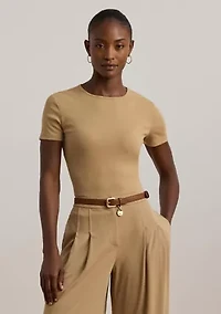 Stretch Cotton Tee