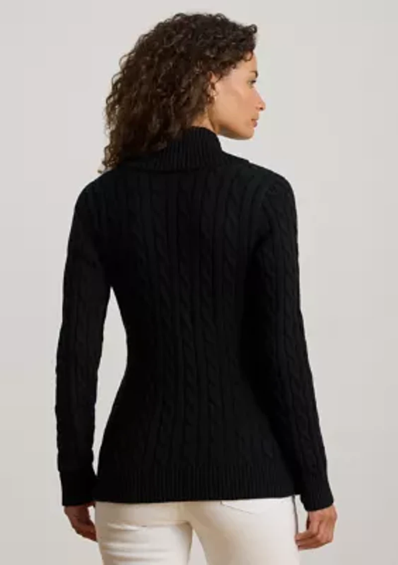 Buckled Cotton Cardigan