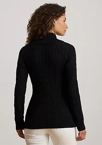 Buckled Cotton Cardigan