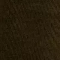 Women's Stretch Corduroy Mid-Rise Straight Pants
