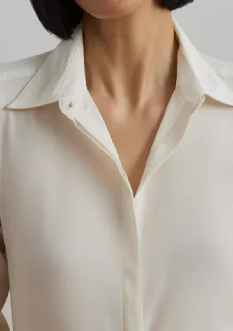 Classic Fit Crepe Shirt