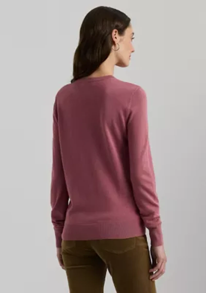 Cotton-Blend Sweater