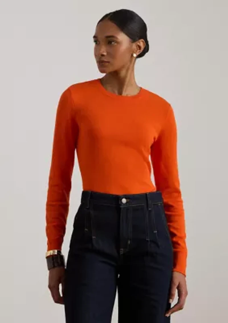 Women's Cotton-Blend Sweater