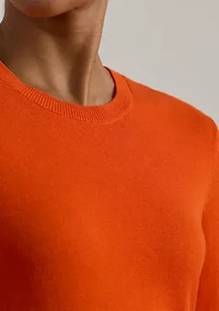 Women's Cotton-Blend Sweater