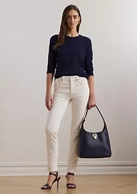 High Rise Skinny Ankle Jeans