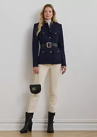 High Rise Straight Ankle Jeans