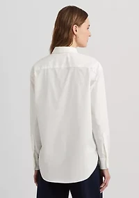 Relaxed Fit Stretch Cotton Shirt