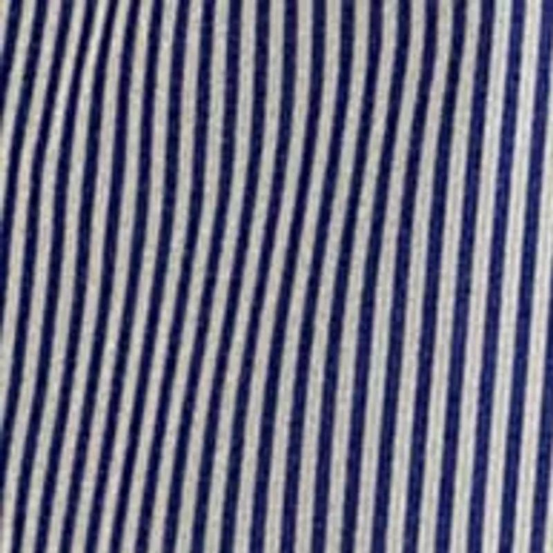 Relaxed Fit Striped Stretch Cotton Shirt
