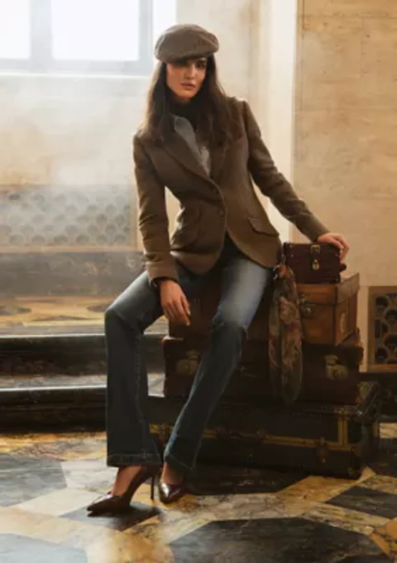 Relaxed Fit Striped Stretch Cotton Shirt