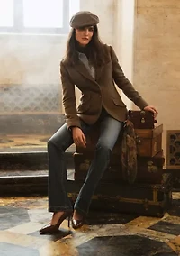 Relaxed Fit Striped Stretch Cotton Shirt