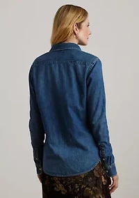 Women's Classic Fit Denim Shirt