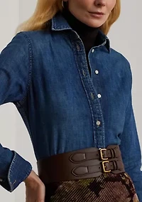 Women's Classic Fit Denim Shirt