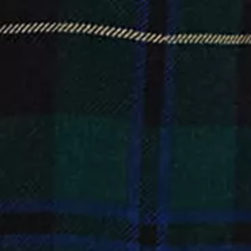 Women's Plaid Ruffle-Trim Georgette Blouse