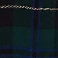 Women's Plaid Ruffle-Trim Georgette Blouse