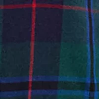 Relaxed Fit Black Watch Plaid Shirt