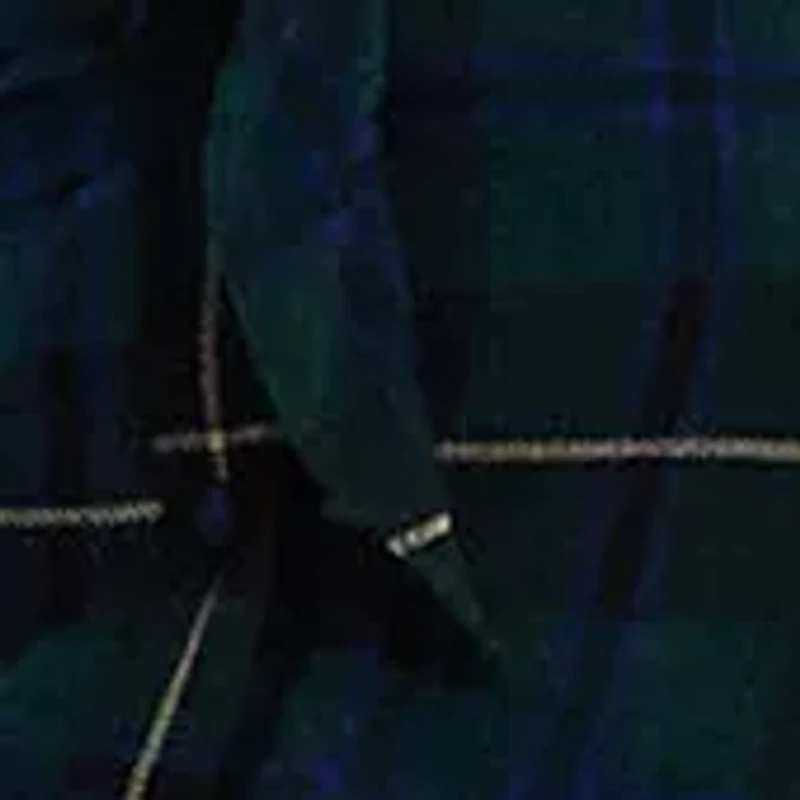 Women's Plaid Ruffle-Trim Georgette Tiered Dress