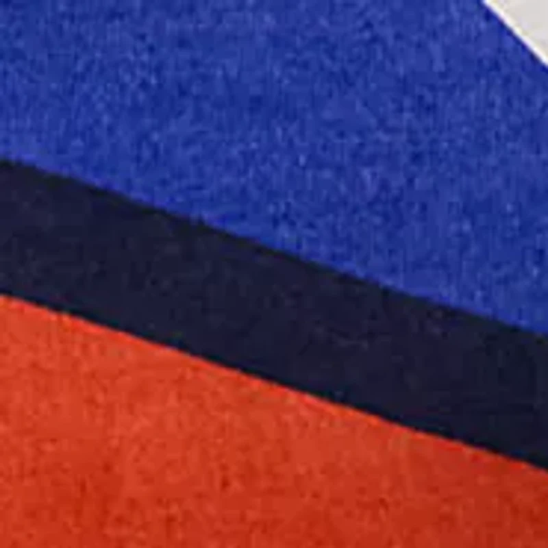 Print Cotton-Blend Short-Sleeve Sweater