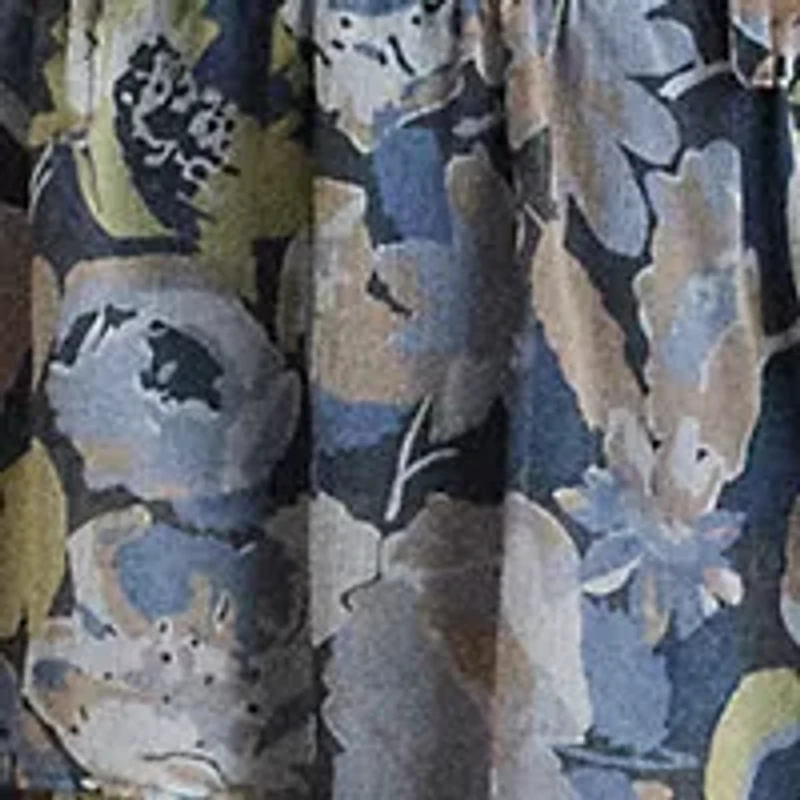Women's Floral Ruffle-Trim Georgette Dress