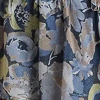 Women's Floral Ruffle-Trim Georgette Dress