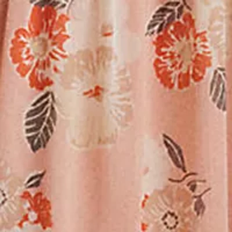 Floral Ruffle Trim Georgette Blouse
