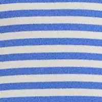 Striped Stretch Cotton Crew Neck T-Shirt