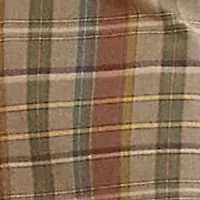 Belted Cotton Madras Shirtdress