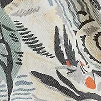 Print Stretch Piqué Polo Shirt