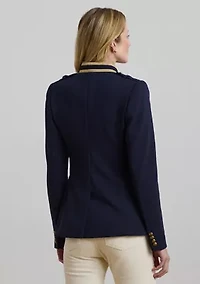 Women's Metallic-Trim Twill Jacket