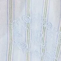 Oversize Striped Cotton Voile Shirt