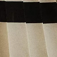 Striped Pleated Georgette Wide Leg Pants