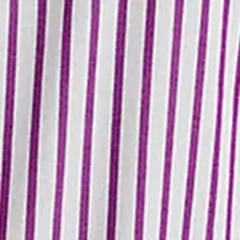 Women's Classic Fit Striped Broadcloth Shirt