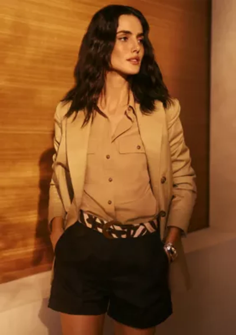 Relaxed Fit Featherweight Cotton Shirt