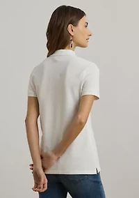 Patchwork Piqué Polo Shirt