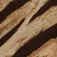 Women's Zebra-Print Linen-Cotton Cardigan