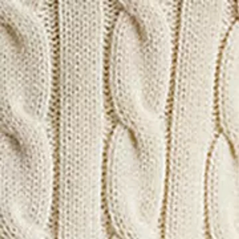 Women's Cable-Knit Cotton Cricket Sweater Vest