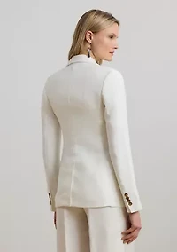 Linen Blend Twill Blazer