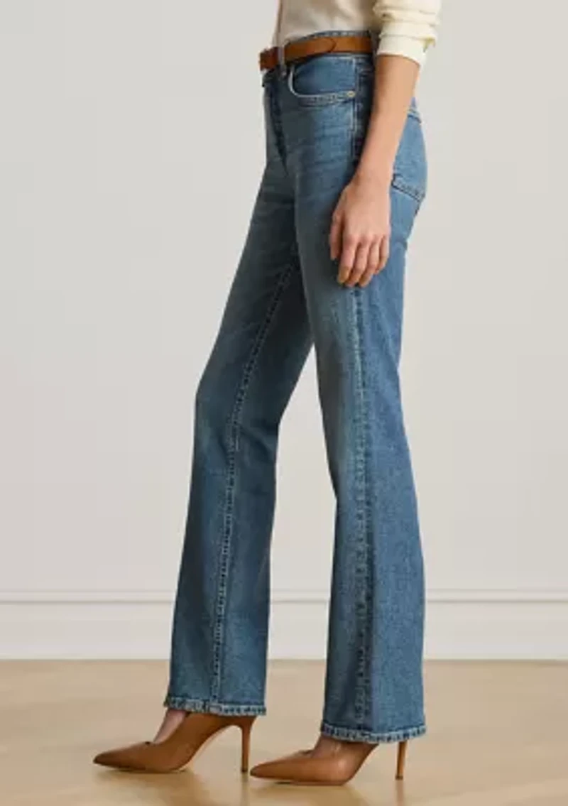 High-Rise Boot Jeans