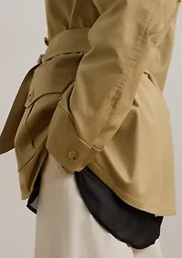 Women's Double Faced Stretch Cotton Field Jacket