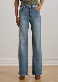 Women's High-Rise Wide-Leg Jeans