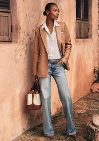 Women's High-Rise Wide-Leg Jeans