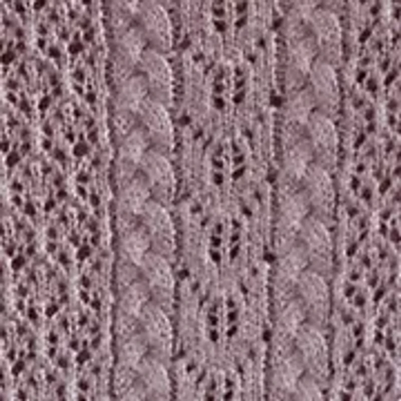 Women's Pointelle-Knit Cotton-Blend Sweater