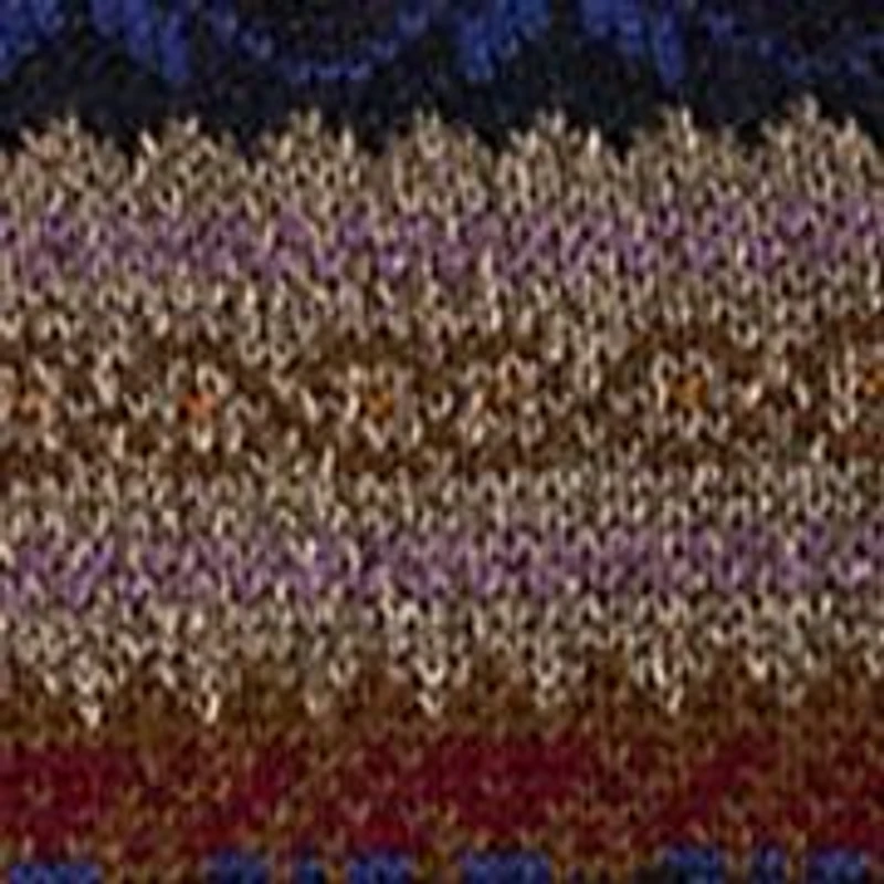 Women's Fair Isle Cotton-Linen V-Neck Sweater