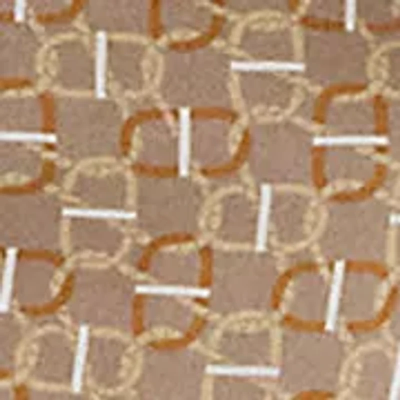 Geo-Print Wool-Blend Turtleneck Sweater